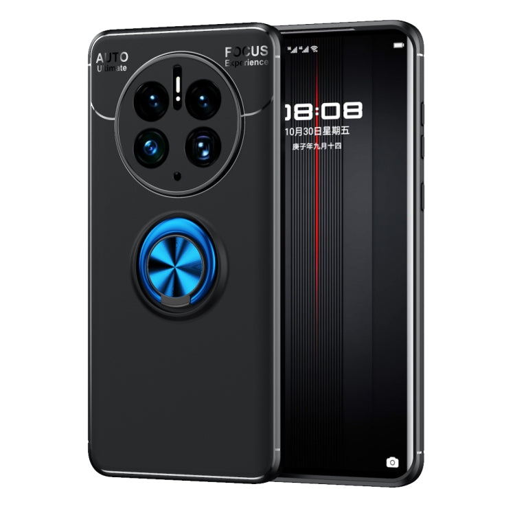 For Huawei Mate 50 Pro Metal Ring Holder TPU Phone Case