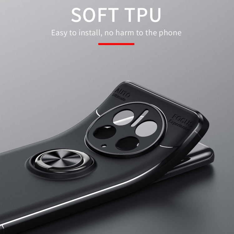 For Huawei Mate 50 Pro Metal Ring Holder TPU Phone Case