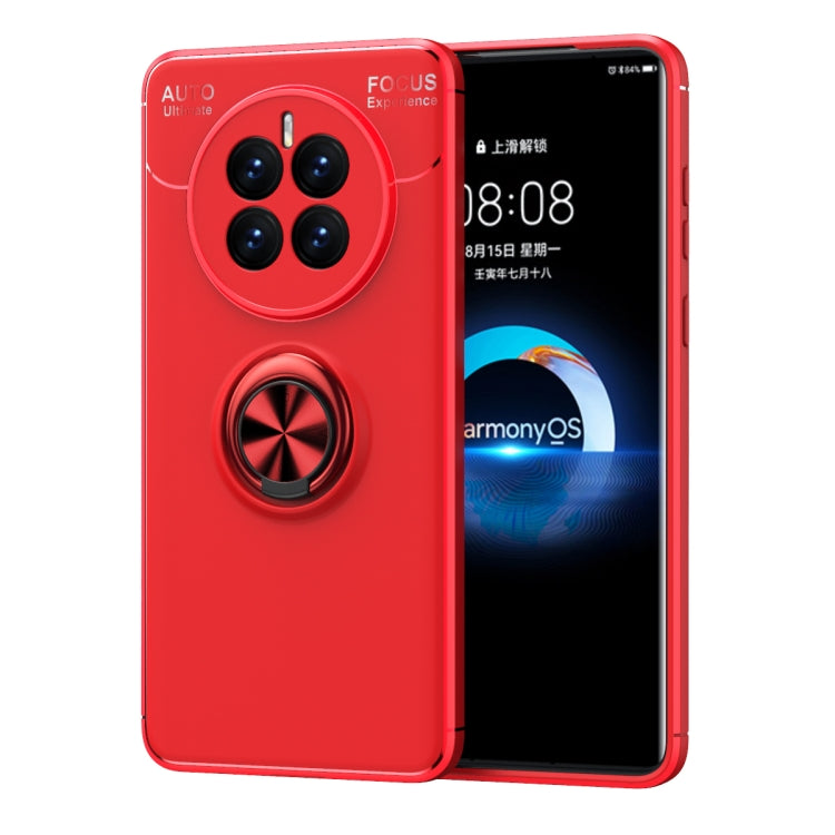 For Huawei Mate 50 Metal Ring Holder TPU Phone Case