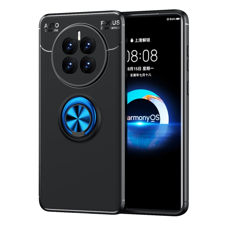 For Huawei Mate 50 Metal Ring Holder TPU Phone Case