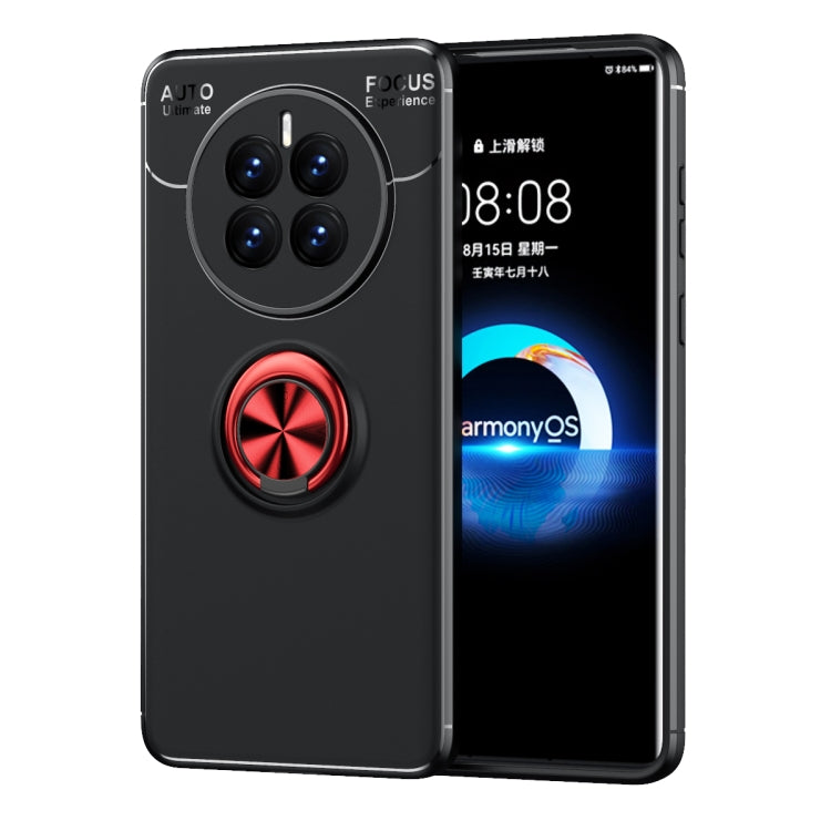 For Huawei Mate 50 Metal Ring Holder TPU Phone Case
