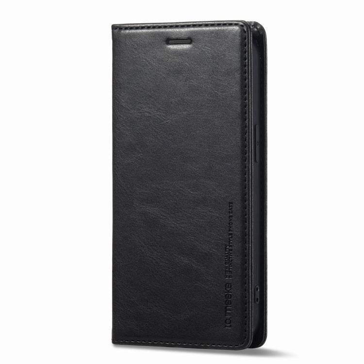 For iPhone 13 Mini LC.IMEEKE RFID Anti-theft Leather Phone Case