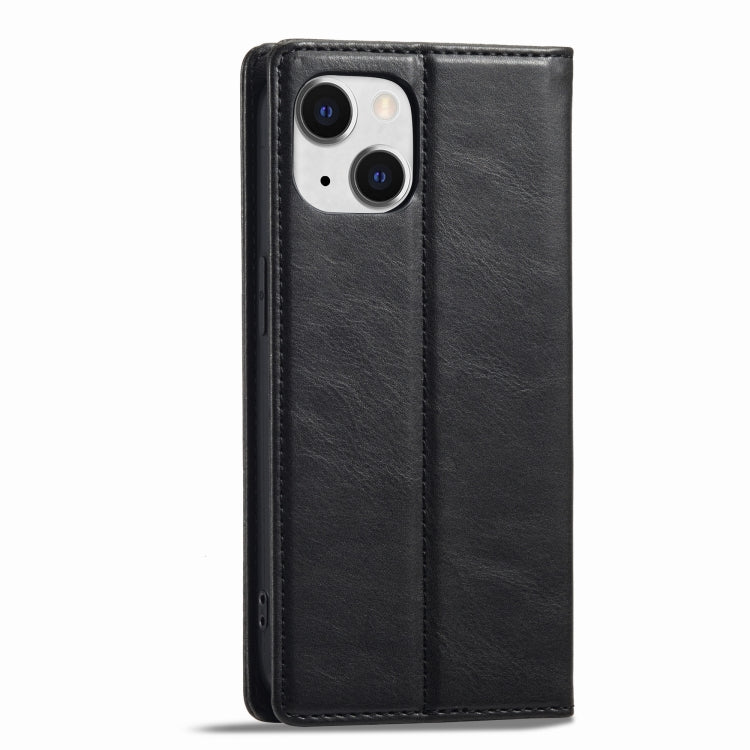 For iPhone 13 Mini LC.IMEEKE RFID Anti-theft Leather Phone Case