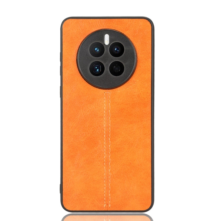 For Huawei Mate 50 Sewing Cow Pattern Skin PC + PU + TPU Case