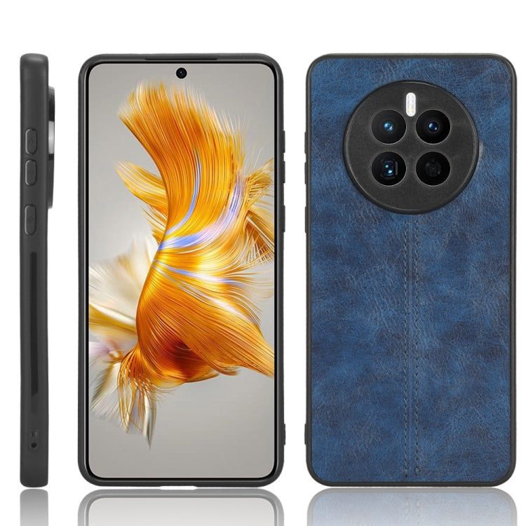 For Huawei Mate 50 Sewing Cow Pattern Skin PC + PU + TPU Case