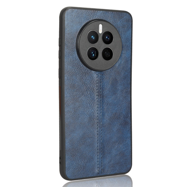 For Huawei Mate 50 Sewing Cow Pattern Skin PC + PU + TPU Case