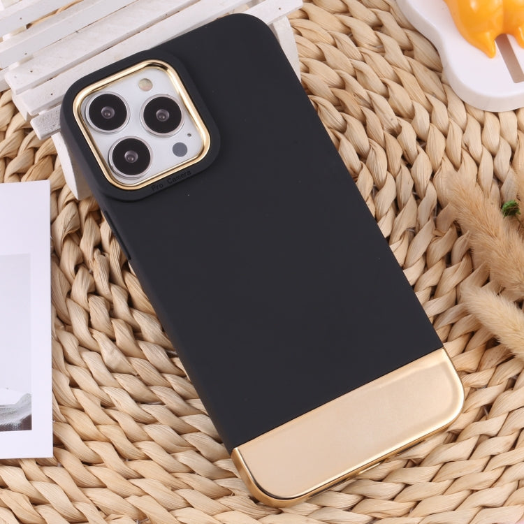 For iPhone 14 Pro Max TPU + Electroplated PC Phone Case