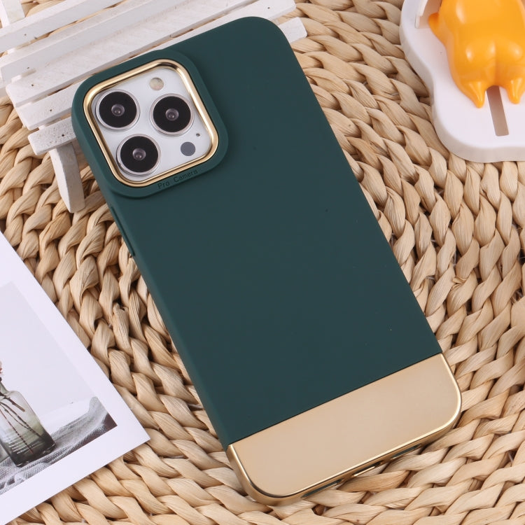 For iPhone 14 Pro Max TPU + Electroplated PC Phone Case