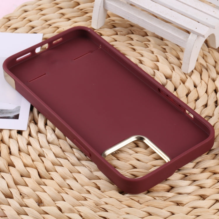 For iPhone 14 Pro TPU + Electroplated PC Phone Case