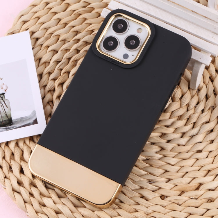 For iPhone 14 Pro TPU + Electroplated PC Phone Case