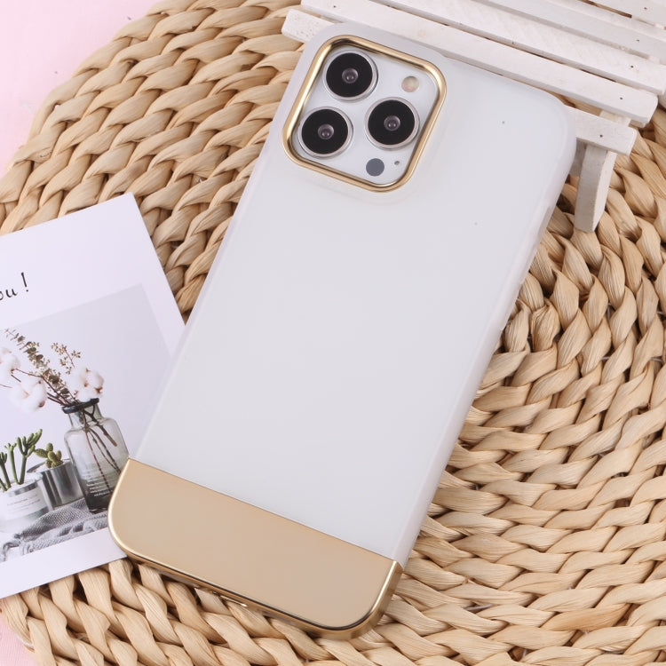 For iPhone 14 Pro TPU + Electroplated PC Phone Case