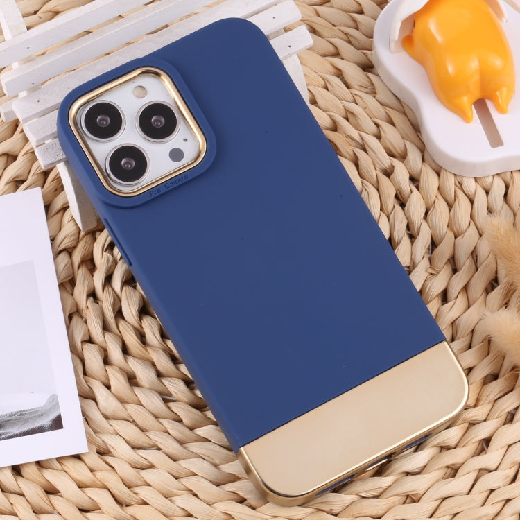 For iPhone 14 Pro TPU + Electroplated PC Phone Case
