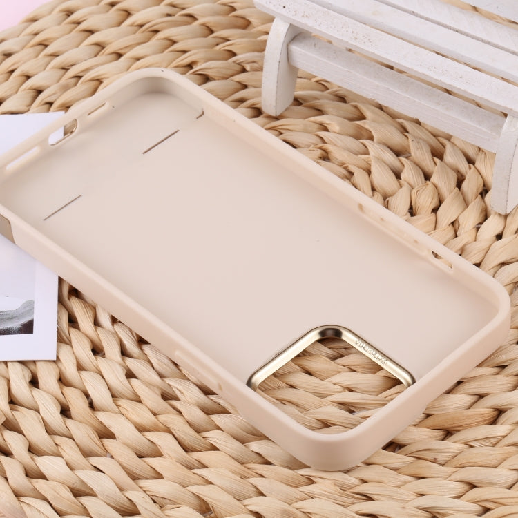 For iPhone 14 TPU + Electroplated PC Phone Case