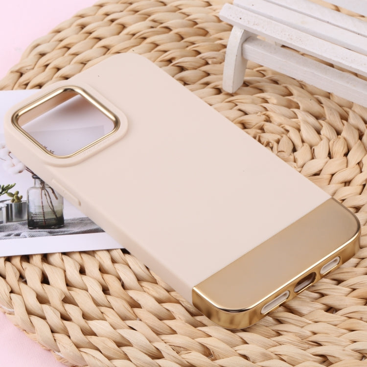 For iPhone 14 TPU + Electroplated PC Phone Case