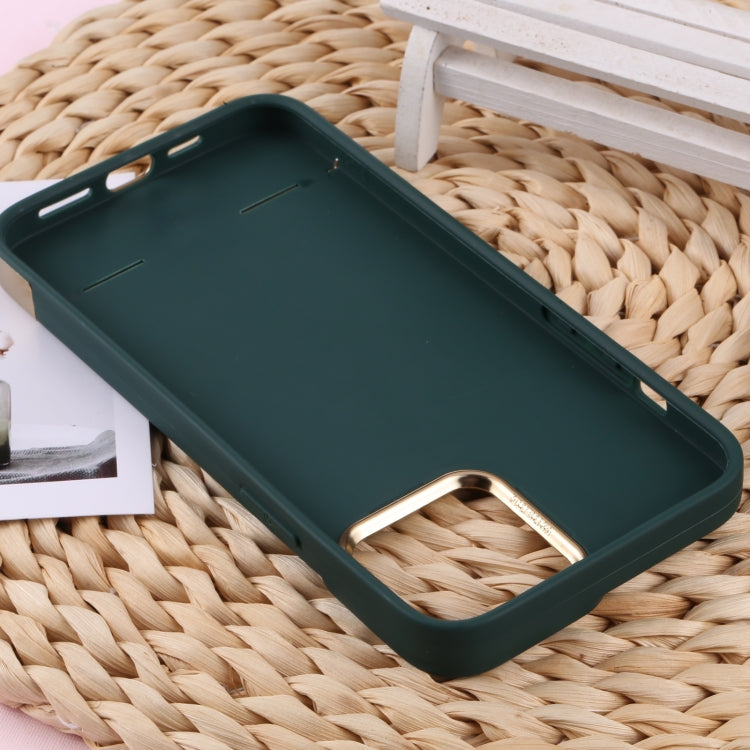 For iPhone 14 Plus TPU + Electroplated PC Phone Case