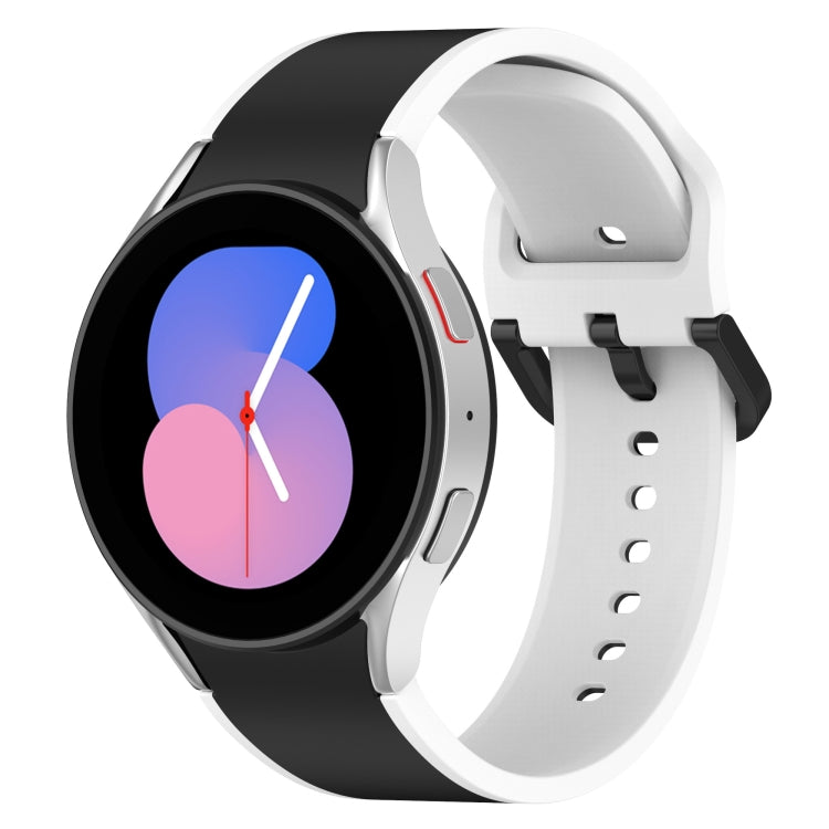 For Samsung Galaxy Watch5 40mm / 44mm Two-color Silicone Watch Band