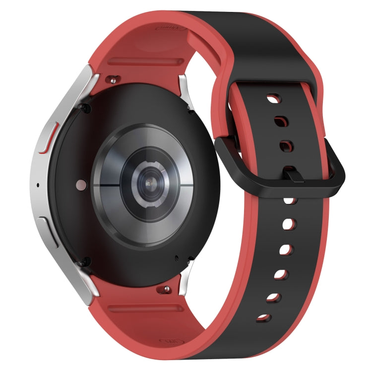 For Samsung Galaxy Watch5 40mm / 44mm Two-color Silicone Watch Band