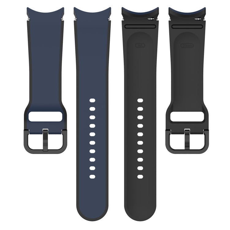 For Samsung Galaxy Watch5 40mm / 44mm Two-color Silicone Watch Band
