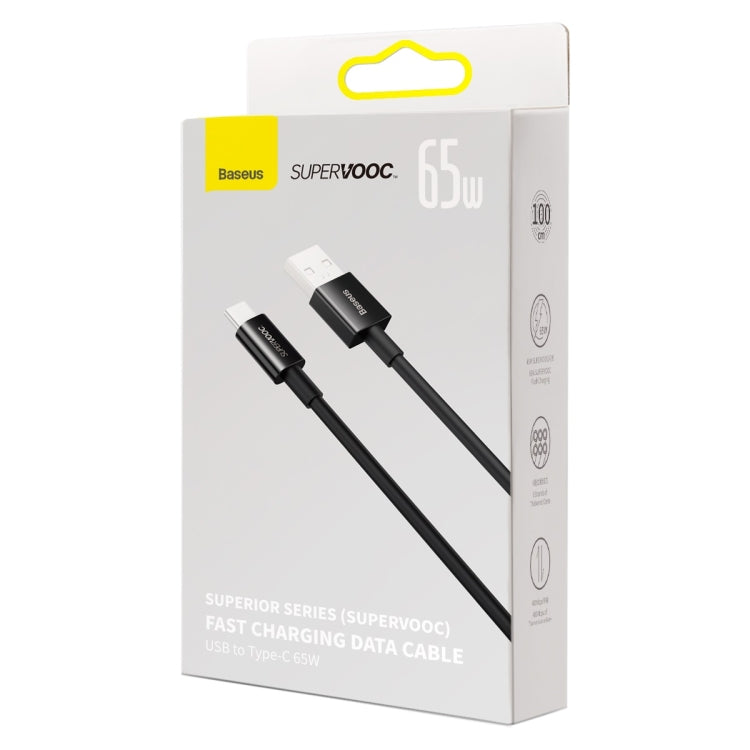 Baseus 1m USB to USB-C / Type-C 65W Flash Charging Data Cable