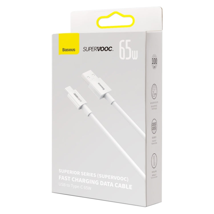 Baseus 2m USB to USB-C / Type-C 65W Flash Charging Data Cable