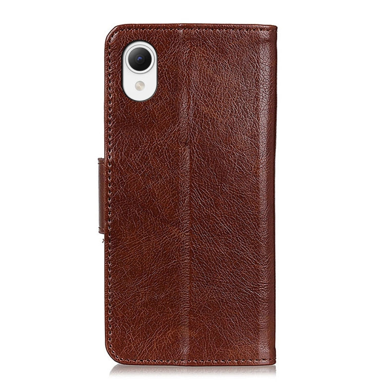 For Samsung Galaxy A23e/A23 JP Version Nappa Texture Leather Phone Case