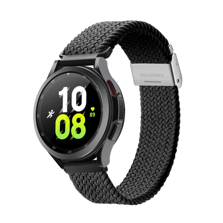 For Samsung Watch DUX DUCIS 20mm Braided Nylon Elastic Watch Band