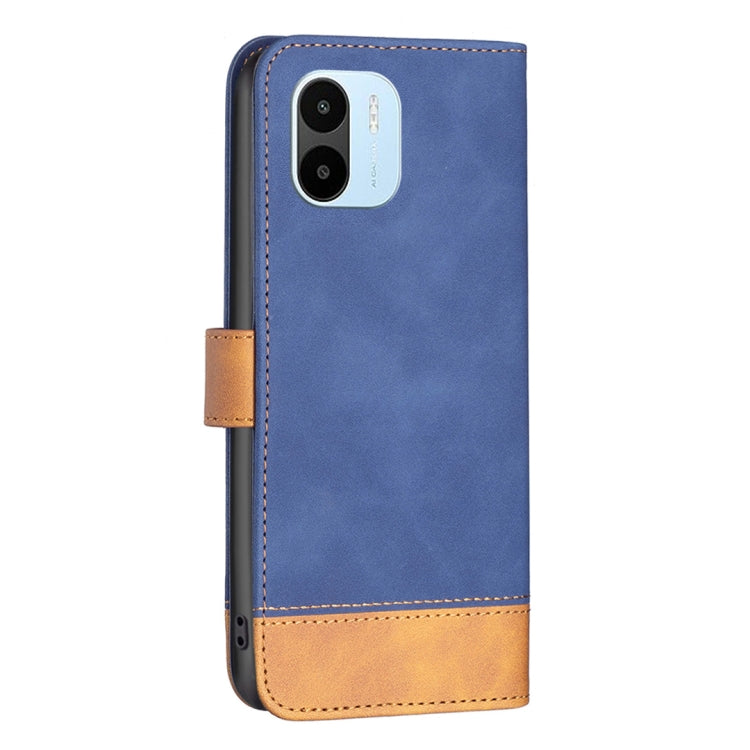 For Xiaomi Redmi A1/A1+ BF11 Color Matching Skin Feel Leather Phone Case
