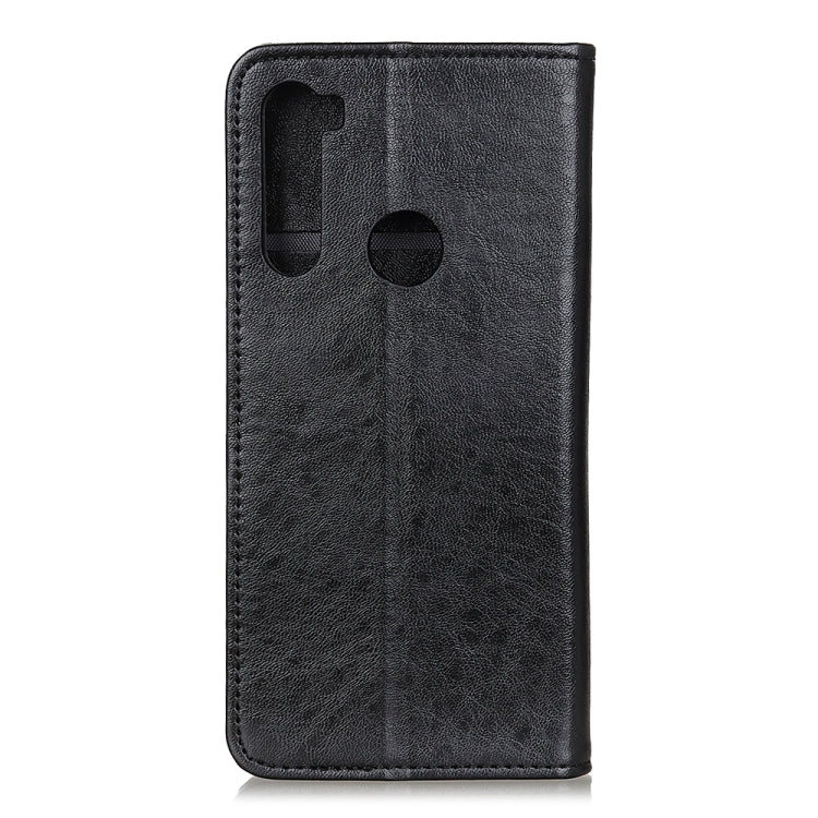For Motorola Moto G8 Magnetic Crazy Horse Texture Horizontal Flip Leather Case with Holder & Card Slots & Wallet