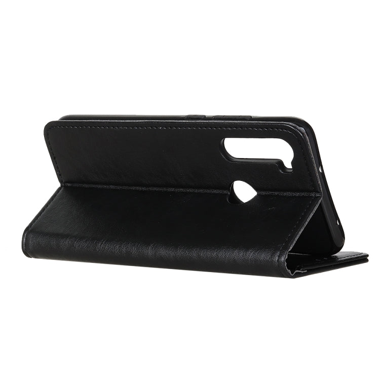 For Motorola Moto G8 Magnetic Crazy Horse Texture Horizontal Flip Leather Case with Holder & Card Slots & Wallet