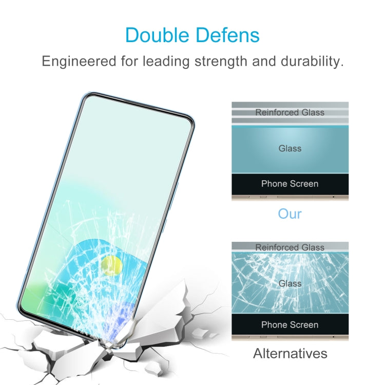 For ZTE Axon 30S 10pcs 0.26mm 9H 2.5D Tempered Glass Film
