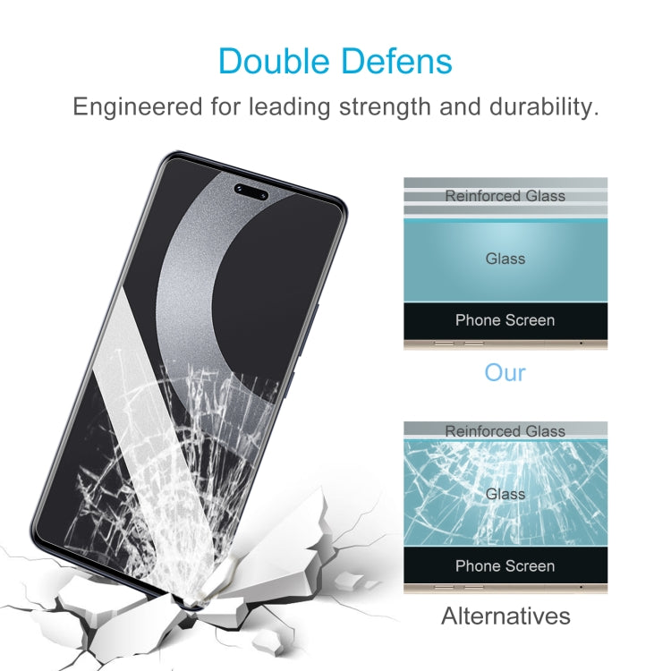 For Xiaomi Civi 2 / 12 Lite NE / 13 Lite / Civi 3 50pcs 0.26mm 9H 2.5D Tempered Glass Film