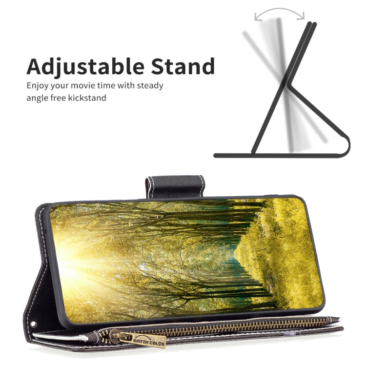 For Samsung Galaxy A04 4G Colored Drawing Pattern Zipper Phone Leather Case