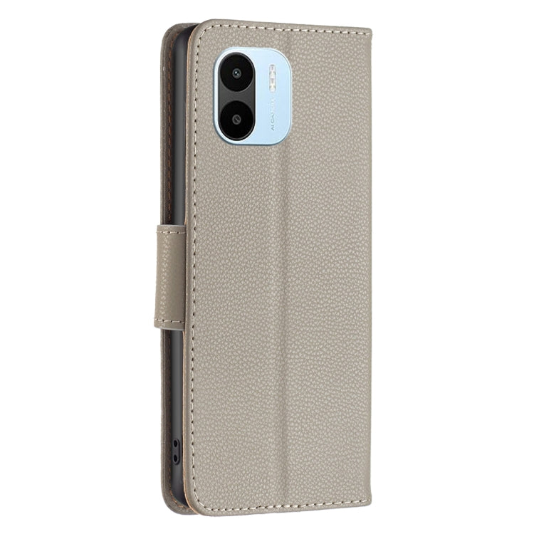 For Xiaomi Redmi A1/Redmi A1+ Litchi Texture Pure Color Leather Phone Case