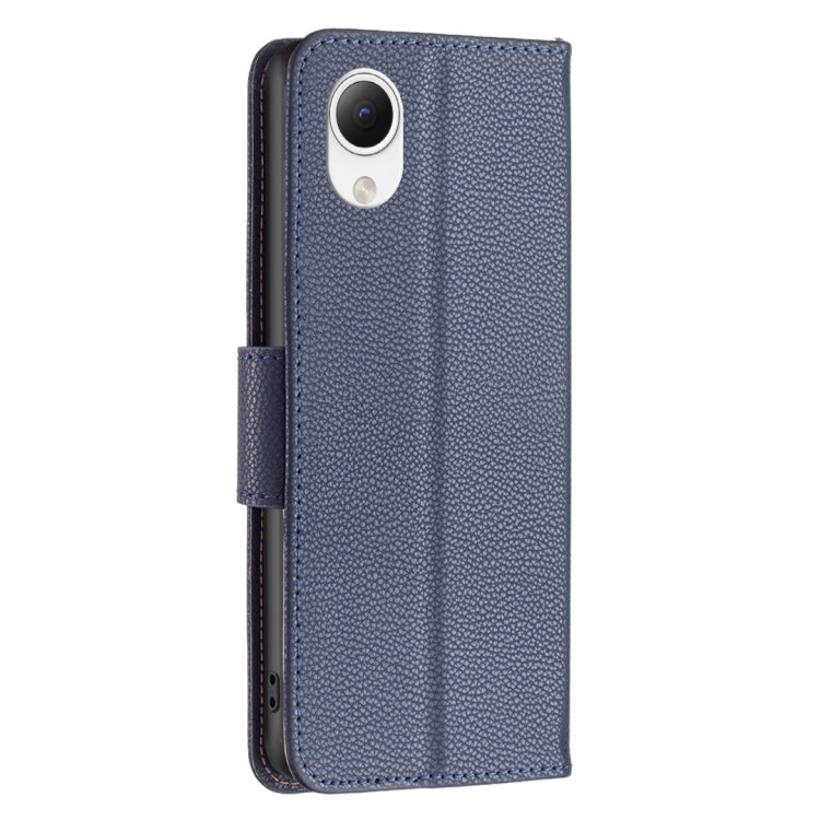 For Samsung Galaxy A23e 5G Litchi Texture Pure Color Leather Phone Case
