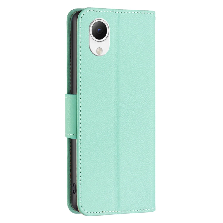For Samsung Galaxy A23e 5G Litchi Texture Pure Color Leather Phone Case