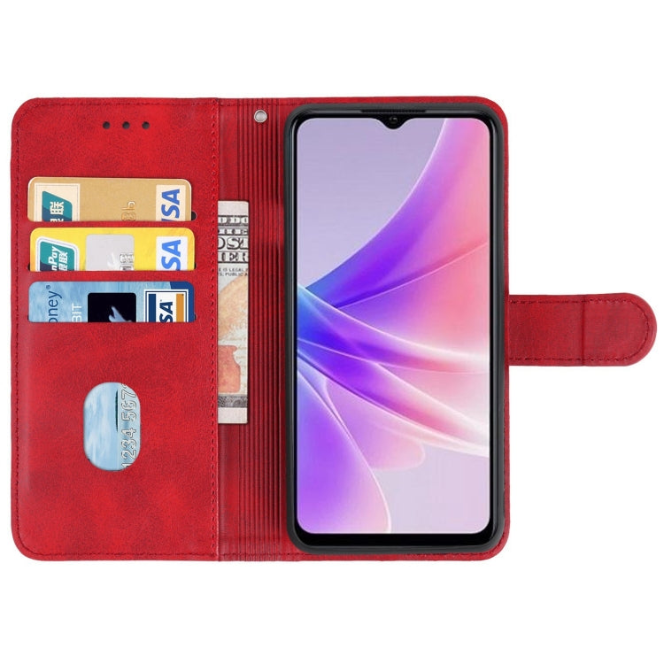 For OPPO A77s Leather Phone Case