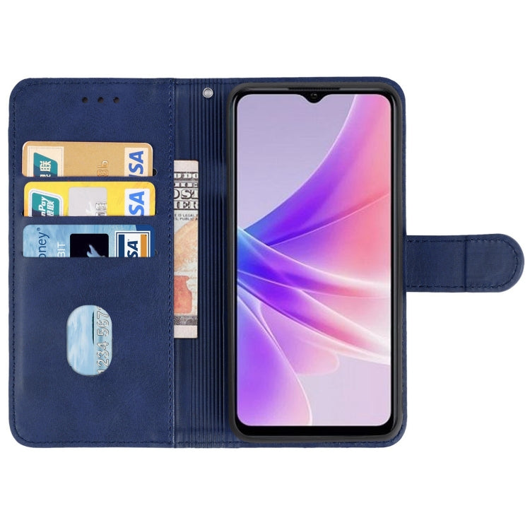 For OPPO A77s Leather Phone Case