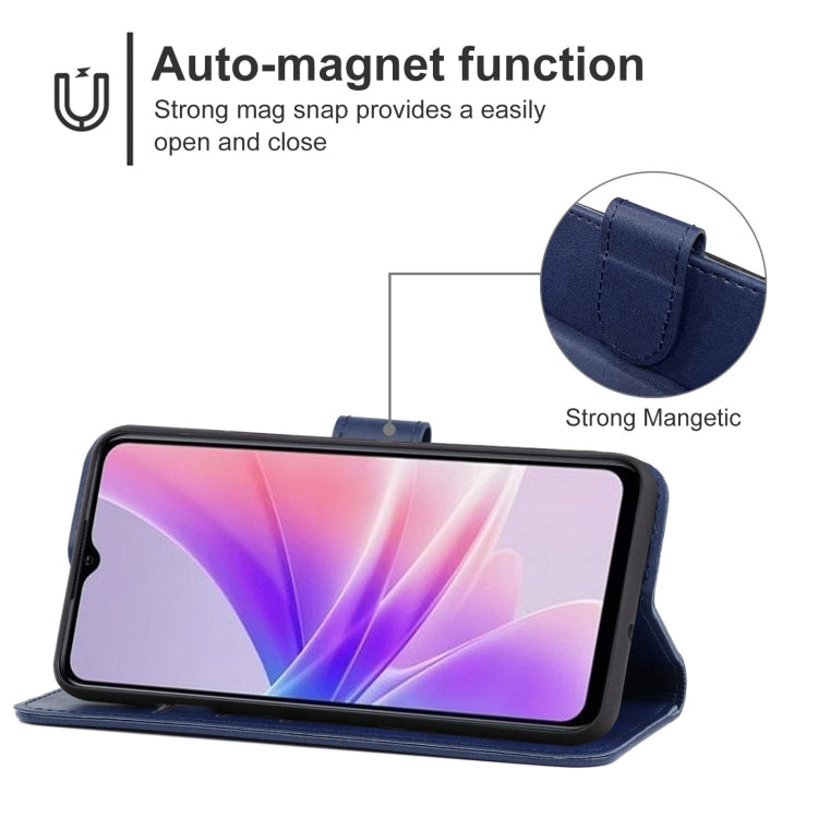 For OPPO A77s Leather Phone Case