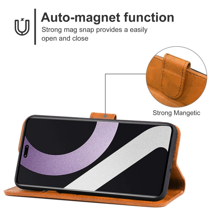 For Xiaomi Civi 2 Leather Phone Case