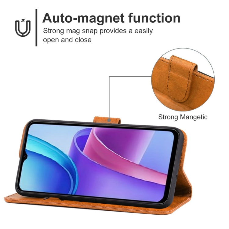 For Xiaomi Redmi Note 11R Leather Phone Case