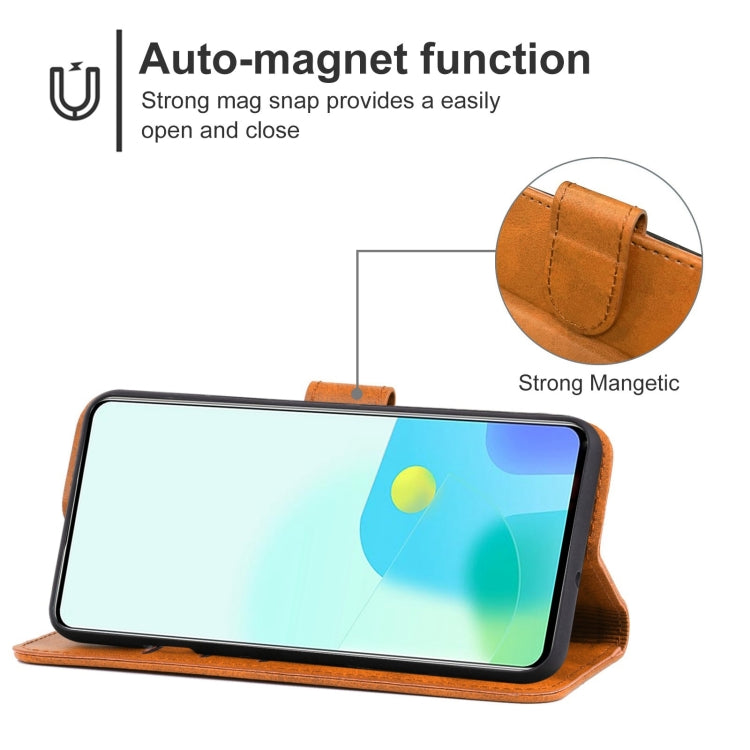 For ZTE Axon 30S Leather Phone Case