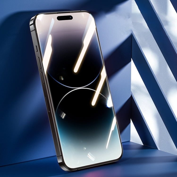 For iPhone 14 Pro Max Benks V Pro+ Series Full Coverage Dust-proof Net HD Tempered Glass Film