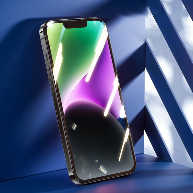For iPhone 14 Plus/13 Pro Max Benks V Pro+ Series Full Coverage Dust-proof Net HD Tempered Glass Film