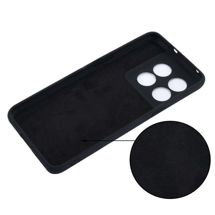 For OnePlus 10T 5G / ACE Pro Pure Color Liquid Silicone Shockproof Phone Case