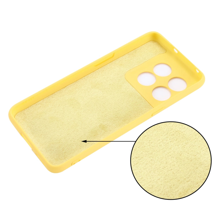 For OnePlus 10T 5G / ACE Pro Pure Color Liquid Silicone Shockproof Phone Case