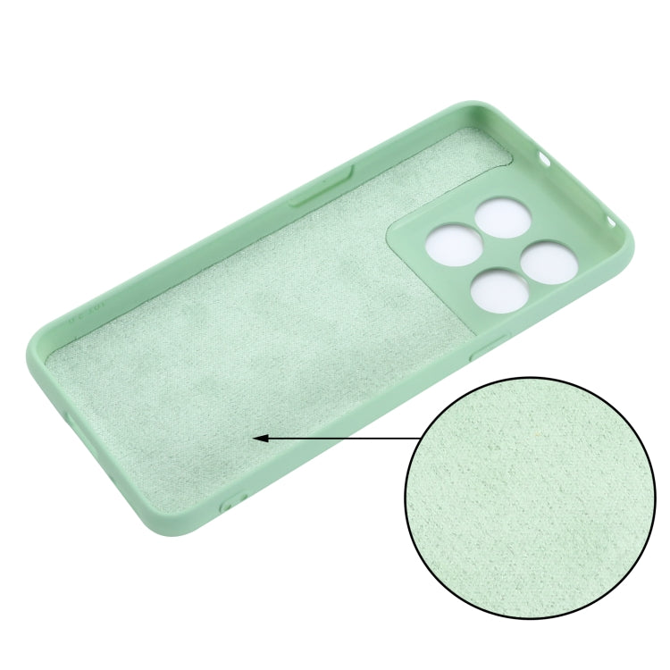 For OnePlus 10T 5G / ACE Pro Pure Color Liquid Silicone Shockproof Phone Case