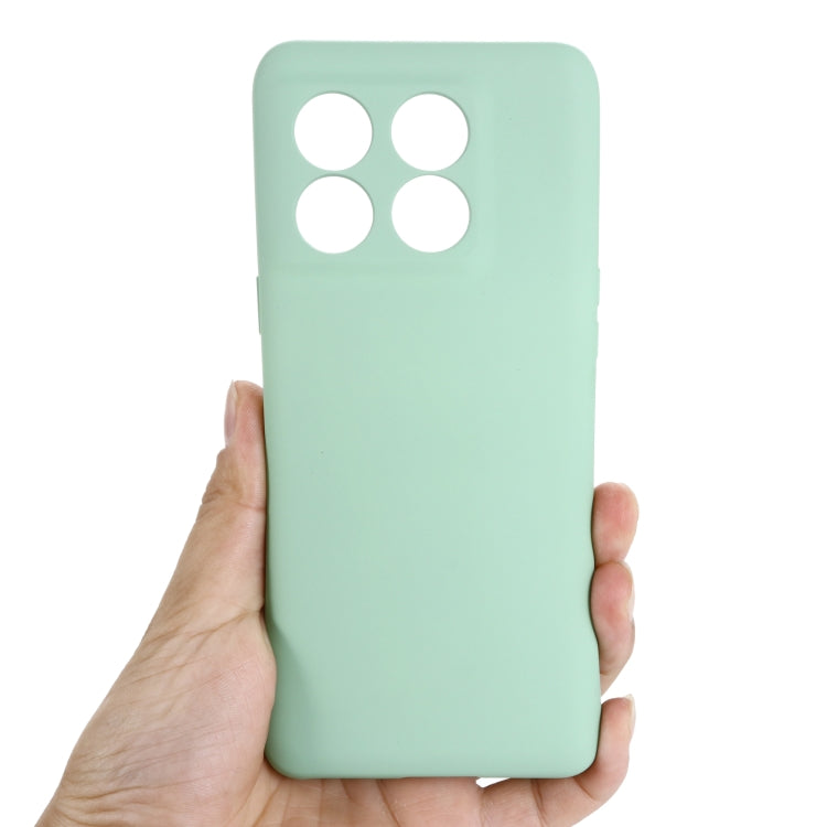 For OnePlus 10T 5G / ACE Pro Pure Color Liquid Silicone Shockproof Phone Case
