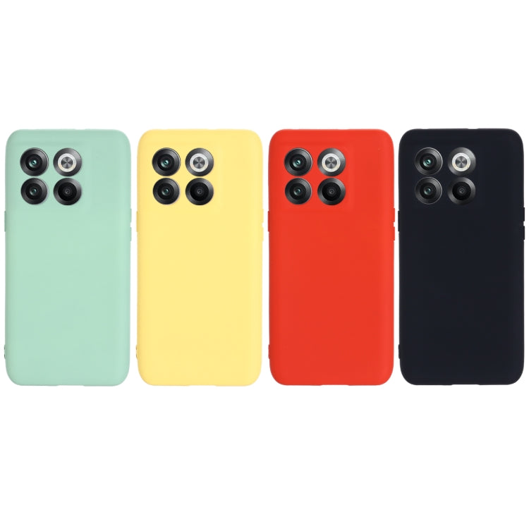 For OnePlus 10T 5G / ACE Pro Pure Color Liquid Silicone Shockproof Phone Case