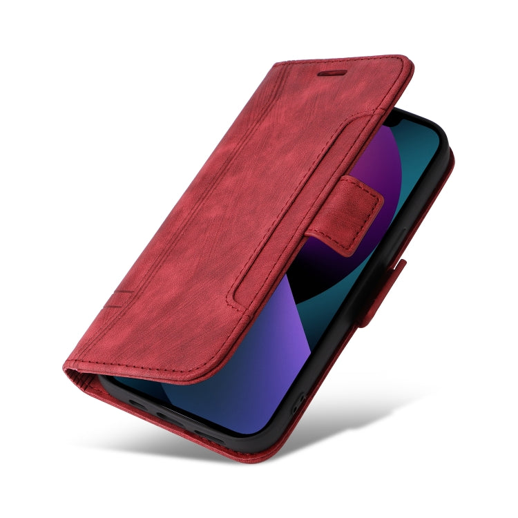 For iPhone 14 BETOPNICE Dual-side Buckle Leather Phone Case