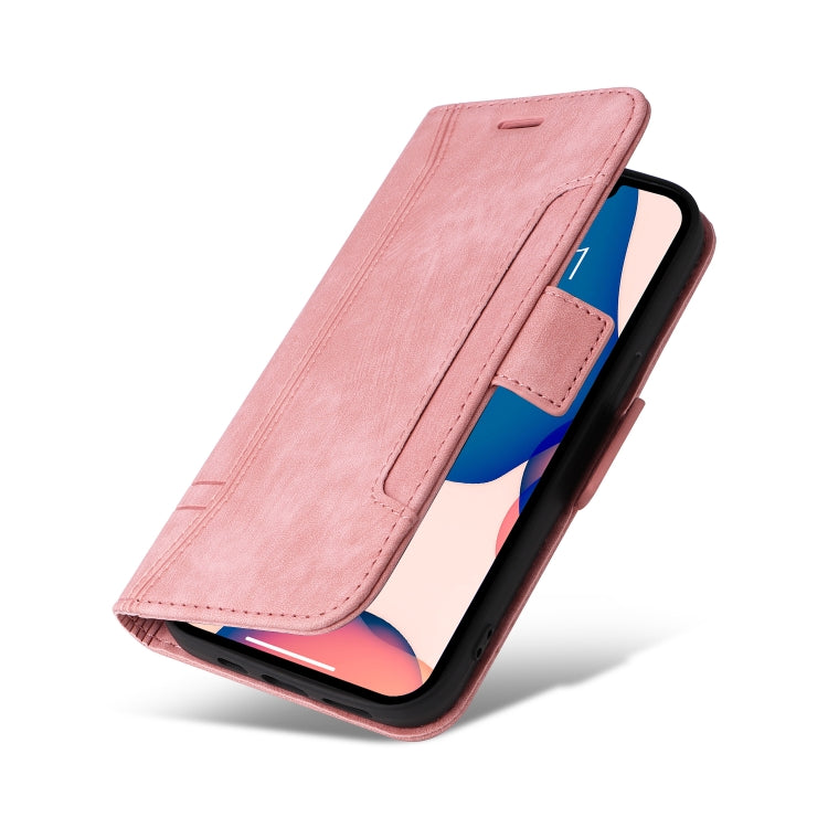 For iPhone 14 Plus BETOPNICE Dual-side Buckle Leather Phone Case